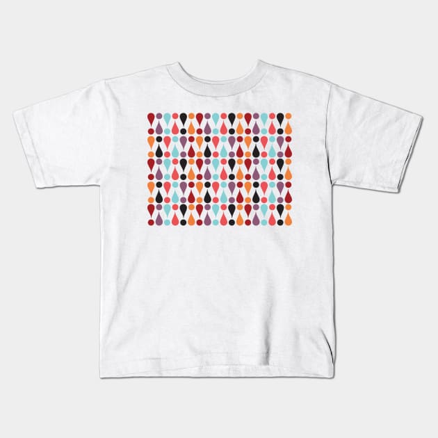 exclamation pattern Kids T-Shirt by simpleco